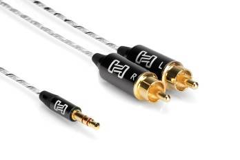 Hosa - Drive Stereo 3.5mm TRS to Dual RCA - 6ft