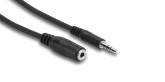Hosa - Headphone Extension Cable 3.5mm TRS (F) to 3.5mm TRS (M) - 25 foot