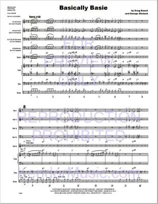 Basically Basie - Beach/Shutack - Jazz Ensemble - Gr. Very Easy