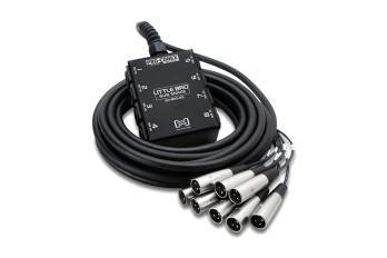 Hosa - 8 Channel XLR Box Snake w/ No Returns - 50 foot