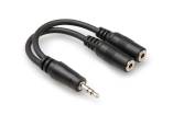 Hosa - Stereo 3.5 mm TRS (M) to Dual Stereo 3.5 mm TRS (F) Y-Cable