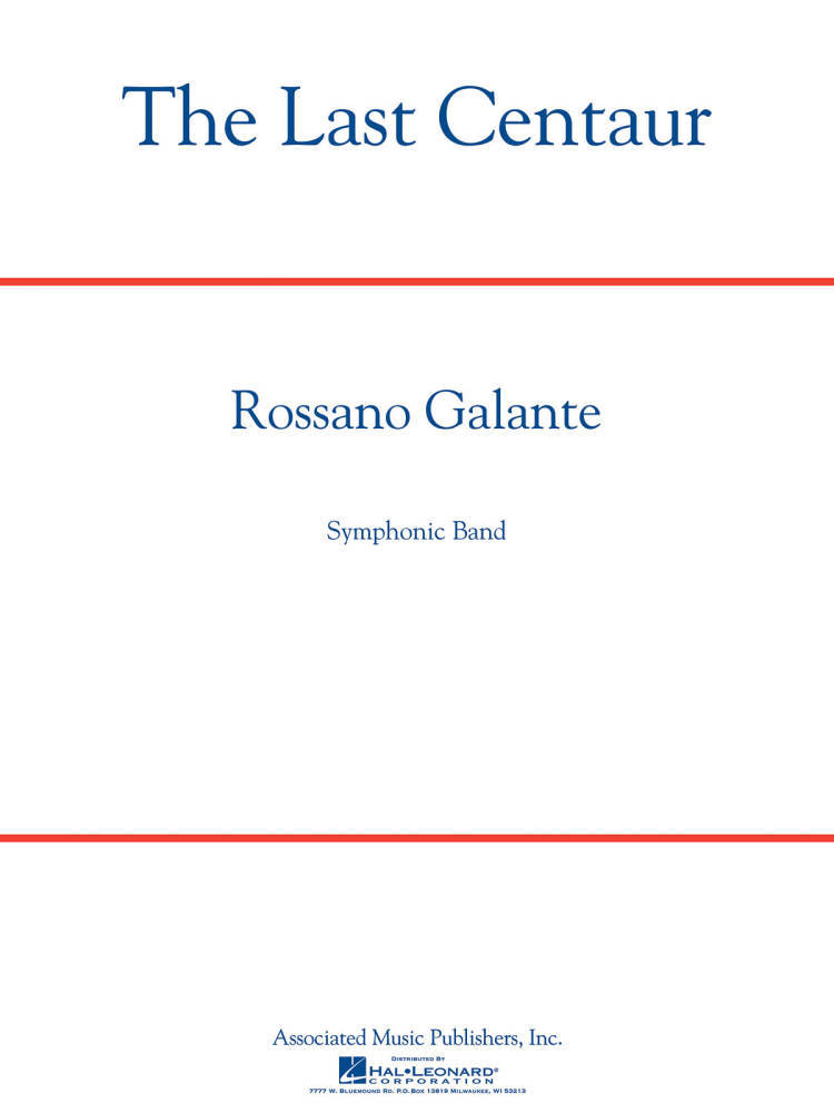 The Last Centaur - Galante - Concert Band - Gr. 5