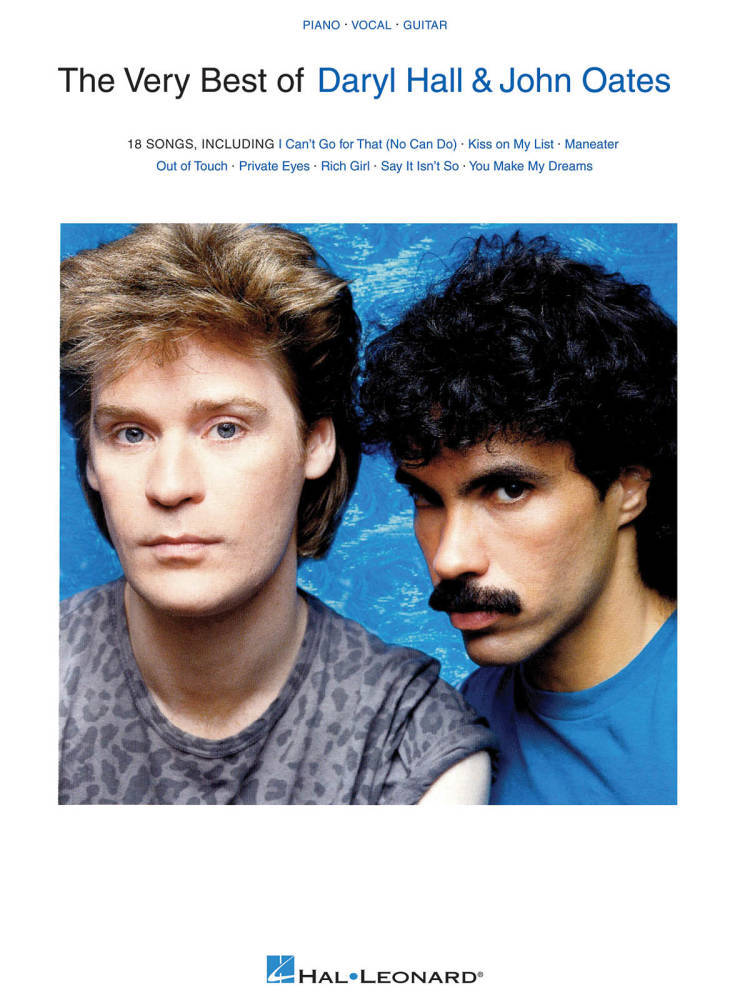 The Very Best of Daryl Hall & John Oates - Piano/Vocal/Guitar - Book