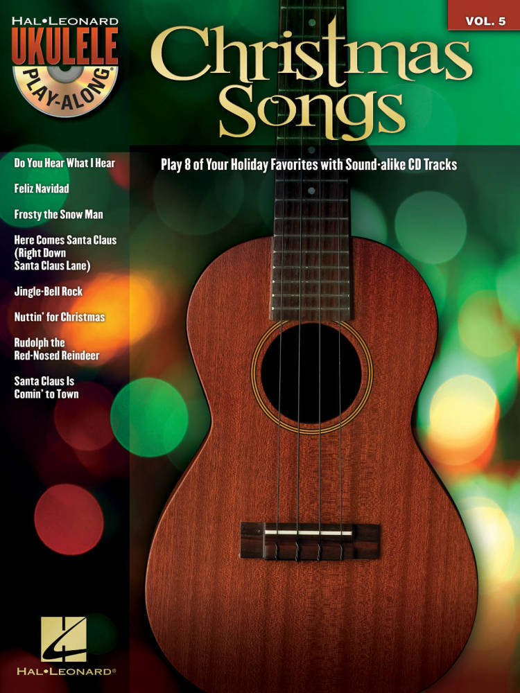 Christmas Songs: Ukulele Play-Along Volume 5 - Book/CD