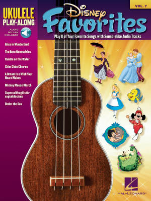 Hal Leonard - Disney Favorites: Ukulele Play-Along Volume 7 - Book/Audio Online