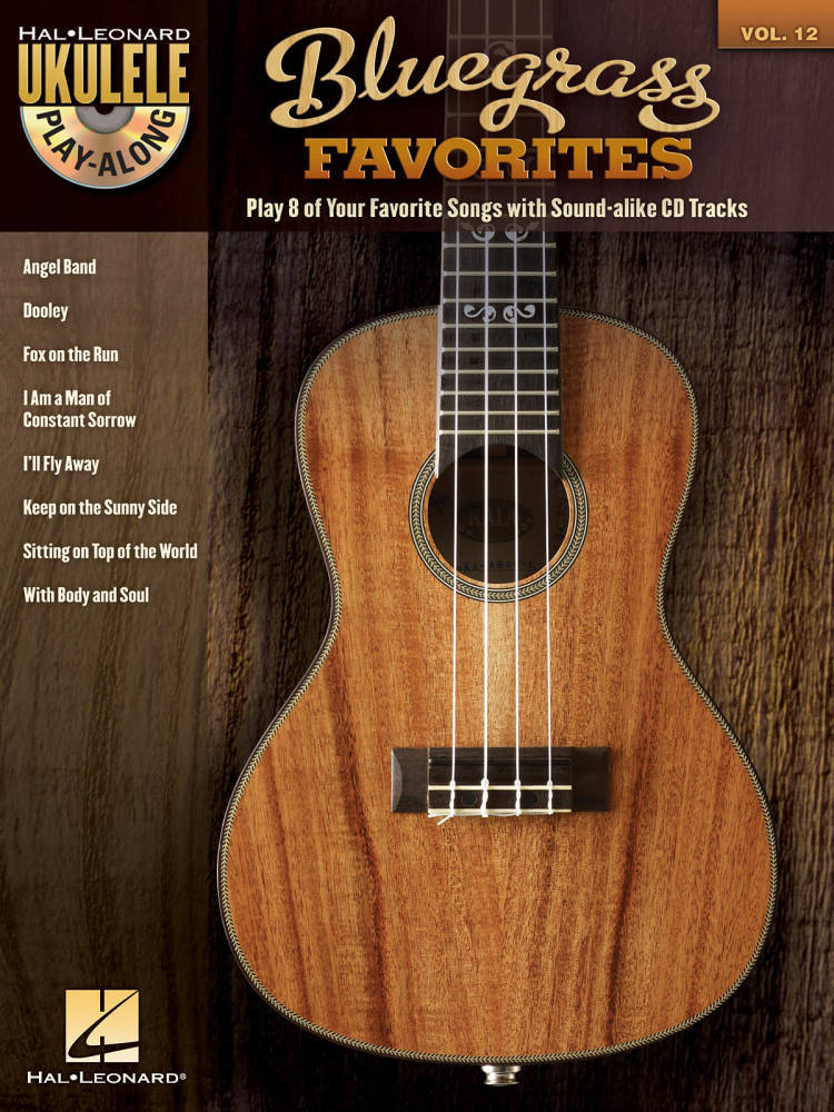 Bluegrass Favorites: Ukulele Play-Along Volume 12 - Book/CD