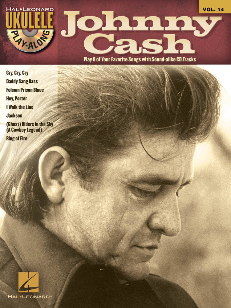 Johnny Cash: Ukulele Play-Along Volume 14 - Book/CD