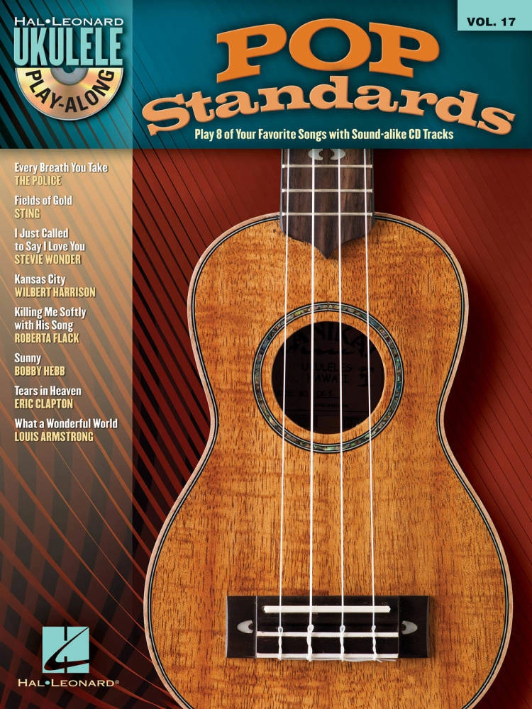 Pop Standards: Ukulele Play-Along Volume 17 - Book/CD