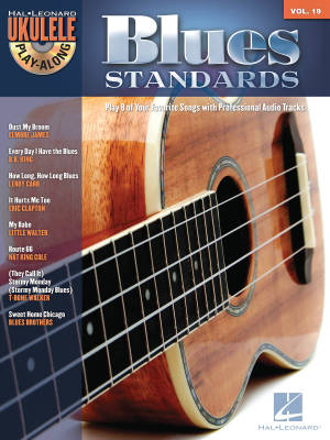 Hal Leonard - Blues Standards: Ukulele Play-Along Volume 19 - Book/CD