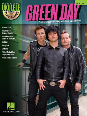 Green Day: Ukulele Play-Along Volume 25 - Book/CD