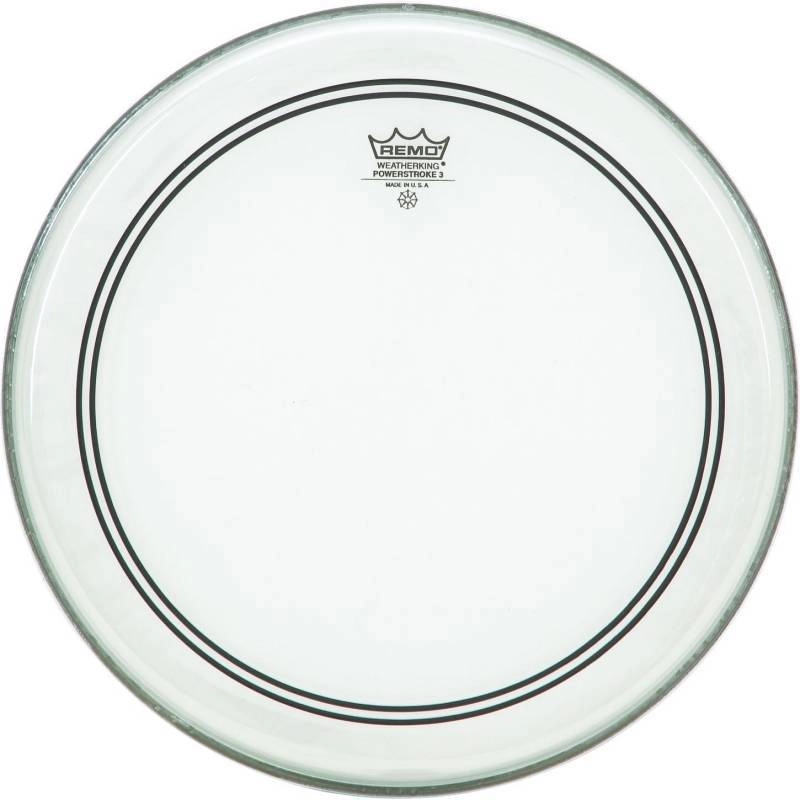 Powerstroke 3 Clear Bass Drum Head - 20\'\'