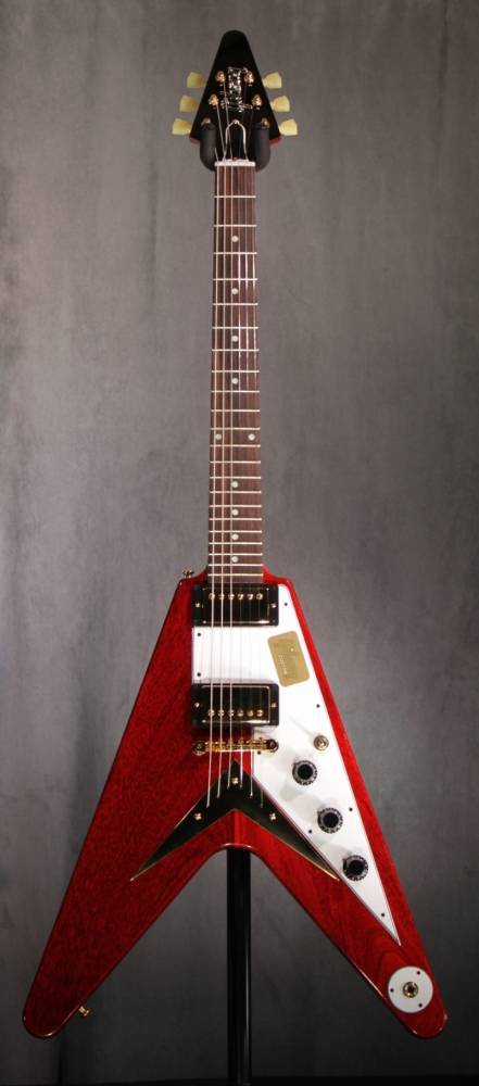 Gibson 1959 Flying V Reissue Ltd In Wine Red | Long & McQuade