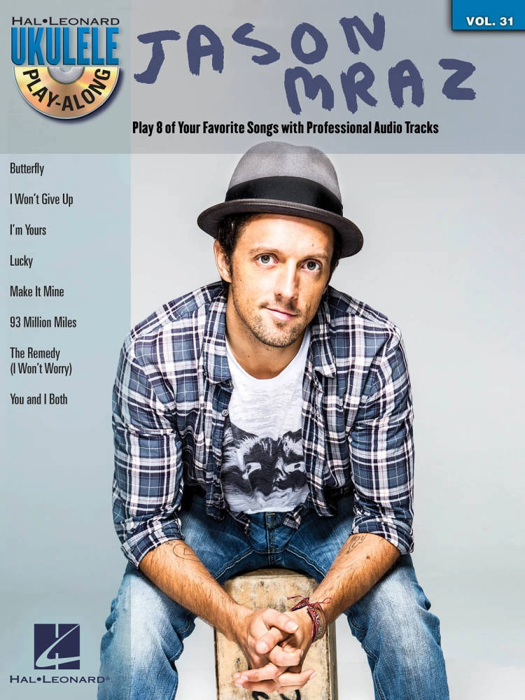 Jason Mraz: Ukulele Play-Along Volume 31 - Book/CD