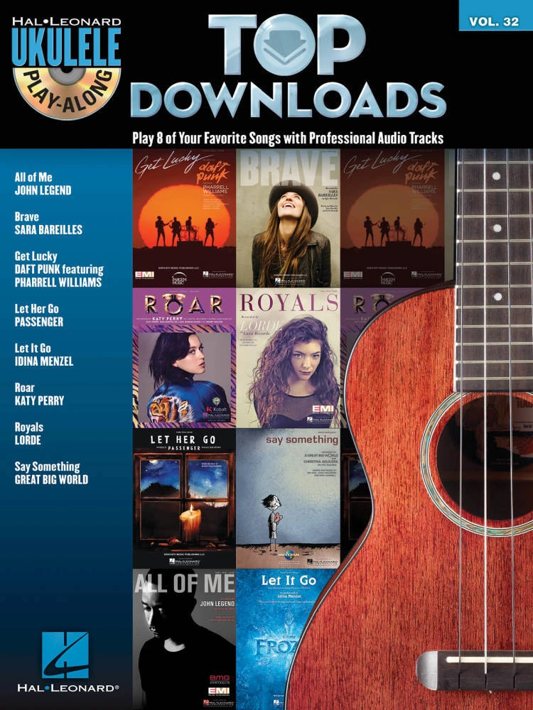 Top Downloads: Ukulele Play-Along Volume 32 - Book/CD