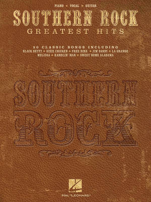Hal Leonard - Southern Rock Greatest Hits - Piano/Vocal/Guitar - Book