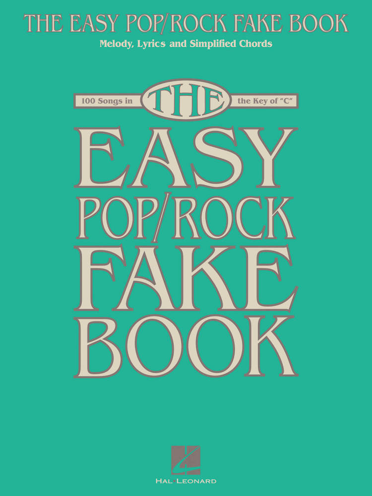 The Easy Pop/Rock Fake Book - C Instruments - Book