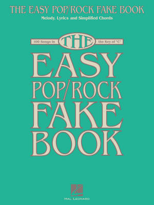 Hal Leonard - The Easy Pop/Rock Fake Book - C Instruments - Book