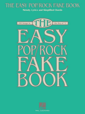 Hal Leonard - The Easy Pop/Rock Fake Book - C Instruments - Book