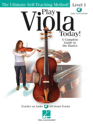 Play Viola Today! Level 1 - Book/Audio Online