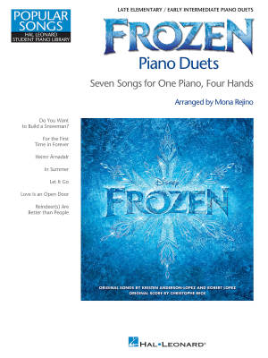 Hal Leonard - Frozen Piano Duets - Rejino - Piano Duet (1 Piano, 4 Hands) - Book