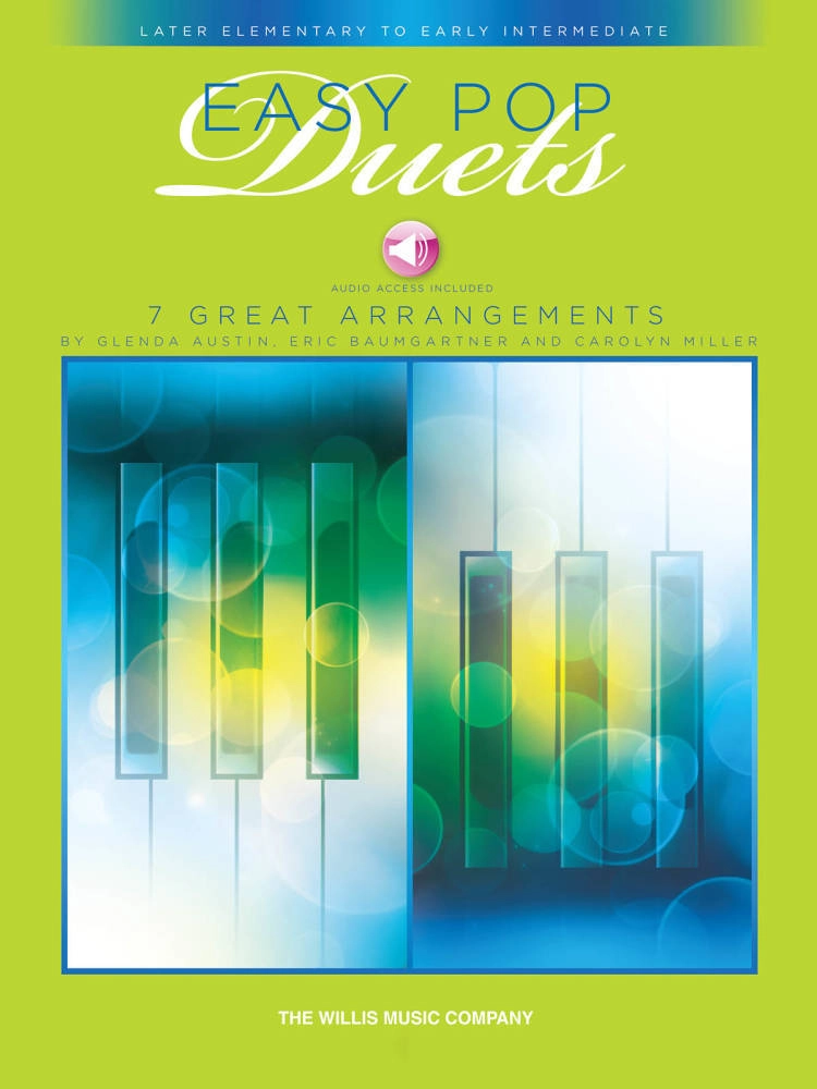 Easy Pop Duets - Miller/Baumgartner/Austin - Piano Duet (1 Piano, 4 Hands) - Book/Audio Online