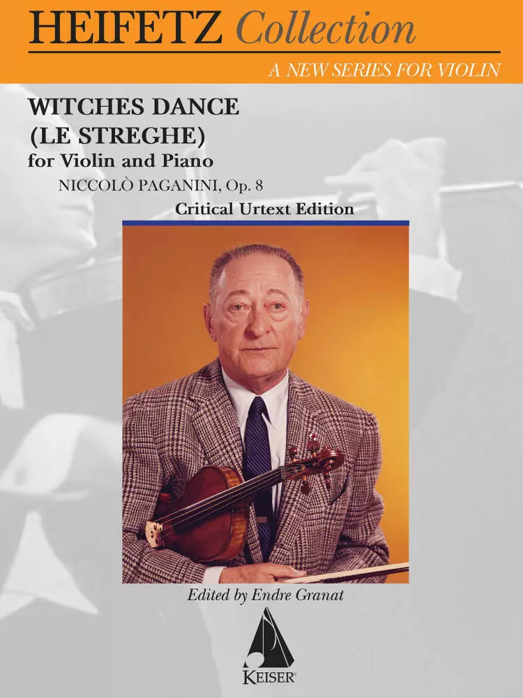 Witches Dance (le Streghe) Op. 8 - Paganini/Heifetz/Granat - Violin and Piano