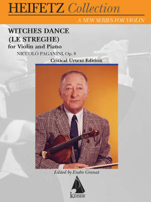 Lauren Keiser Music Publishing - Witches Dance (le Streghe) Op. 8 - Paganini/Heifetz/Granat - Violin and Piano