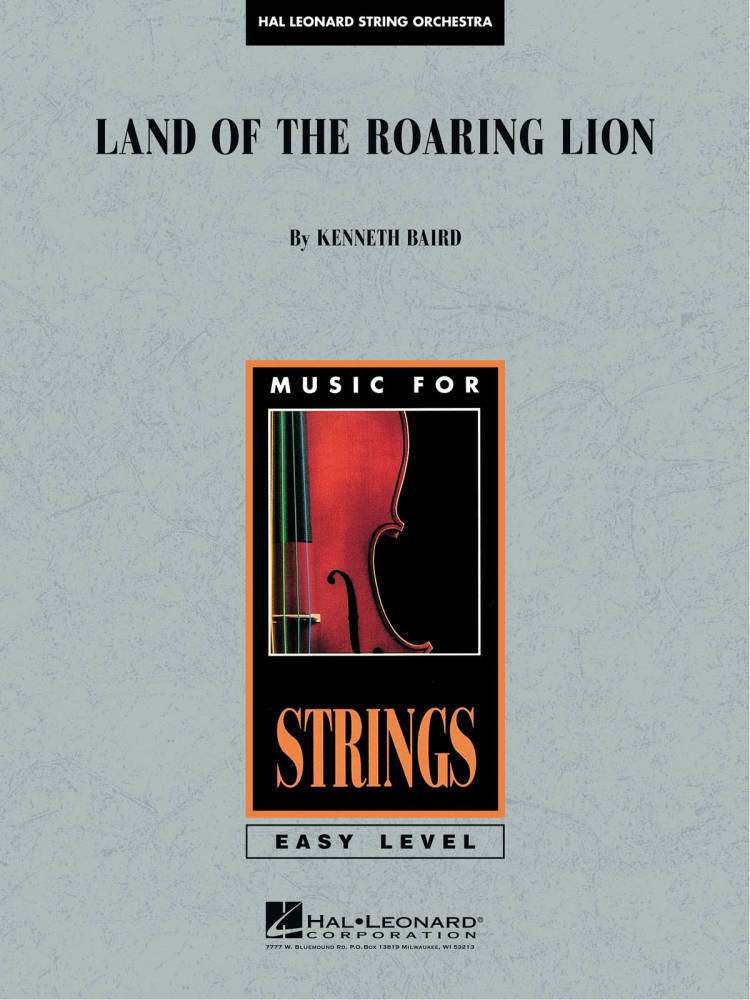 Land Of The Roaring Lion - Baird - String Orchestra - Gr. 1