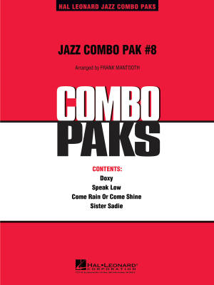 Hal Leonard - Jazz Combo Pak #8 - Mantooth - Jazz Combo/Audio Online - Gr. 3