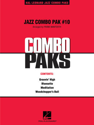 Hal Leonard - Jazz Combo Pak #10 - Mantooth - Jazz Combo/Audio Online - Gr. 3
