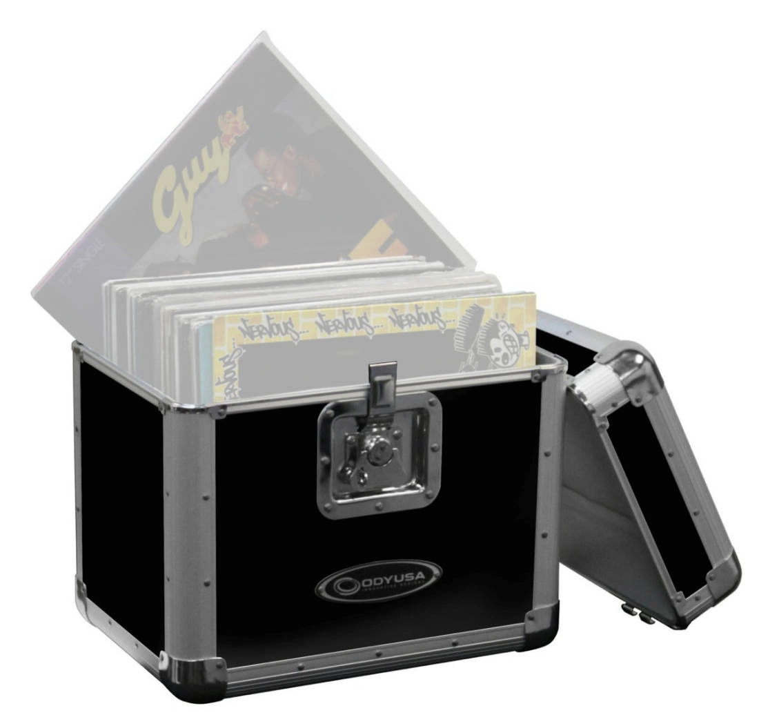 KROM Series LP Case for 70 LP\'s - Black