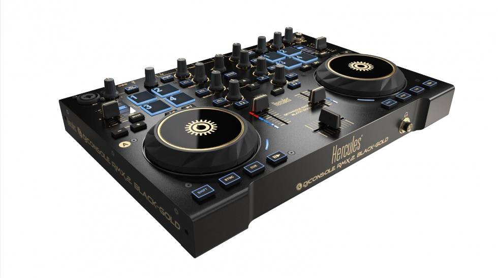 RMX 2 DJ Console - Black/Gold