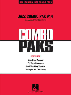 Hal Leonard - Jazz Combo Pak #14 - Mantooth - Jazz Combo/Audio Online - Gr. 3