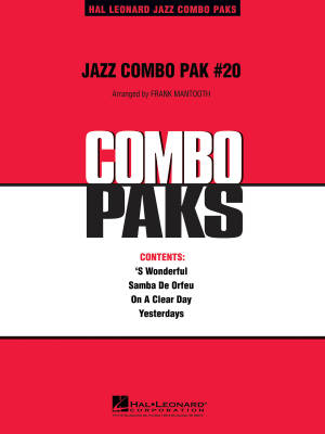 Jazz Combo Pak #20 - Mantooth - Jazz Combo/Audio Online - Gr. 3