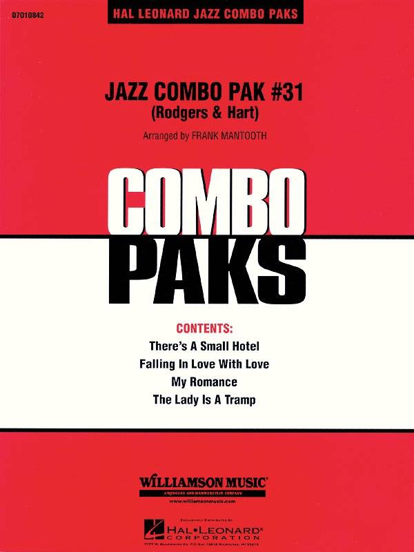 Jazz Combo Pak #31 (Rodgers & Hart) - Mantooth - Jazz Combo/Audio Online - Gr. 3