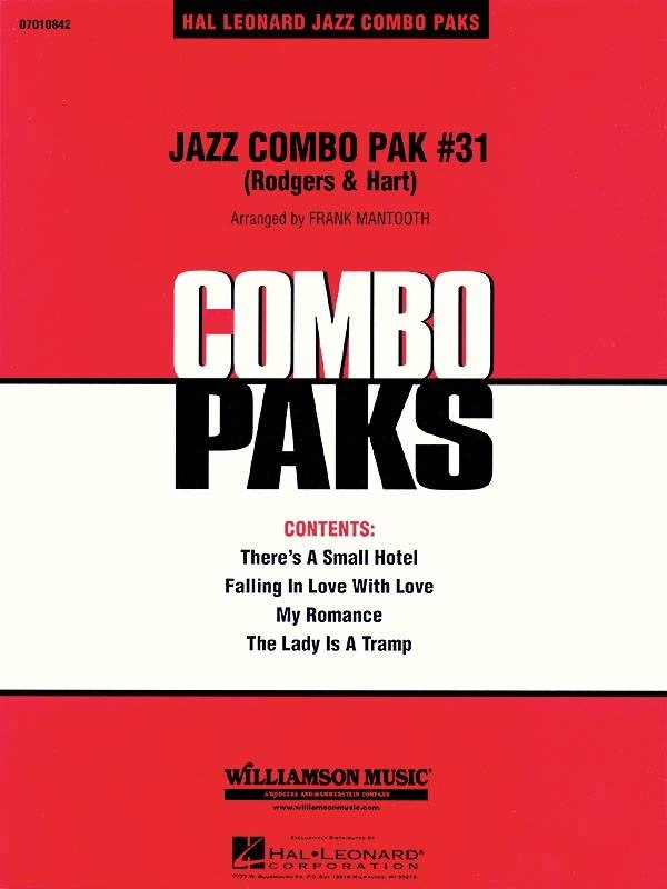 Jazz Combo Pak #31 (Rodgers & Hart) - Mantooth - Jazz Combo/Audio Online - Gr. 3