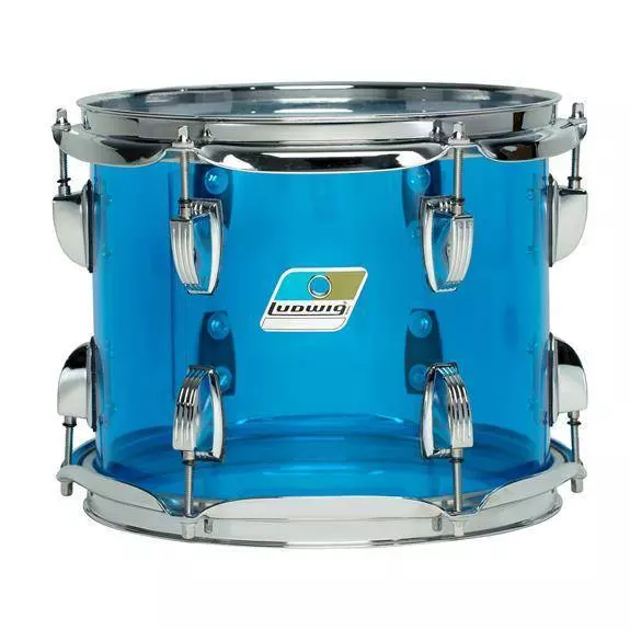 Vistalite 9x13\'\' Tom w/Mini-Classic Lugs - Blue