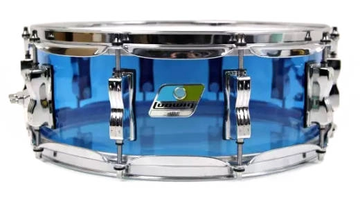 Ludwig Drums - Vistalite 5x14 Blue Snare Drum w/Mini-Classic Lugs