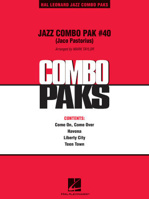Jazz Combo Pak #40 (Jaco Pastorius) - Taylor - Jazz Combo/Audio Online - Gr. 3