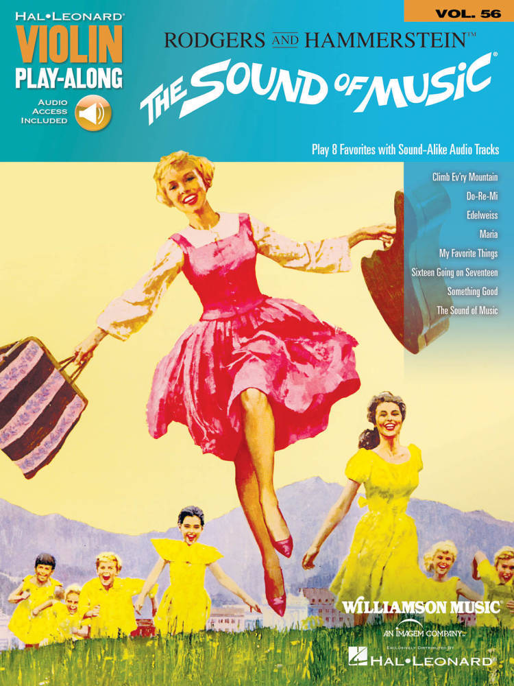 The Sound of Music: Violin Play-Along Volume 56 - Book/Audio Online