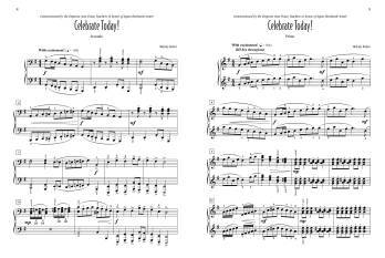 Yesterday and Today - Bober - Intermediate Piano Duet (1 Piano, 4 Hands)