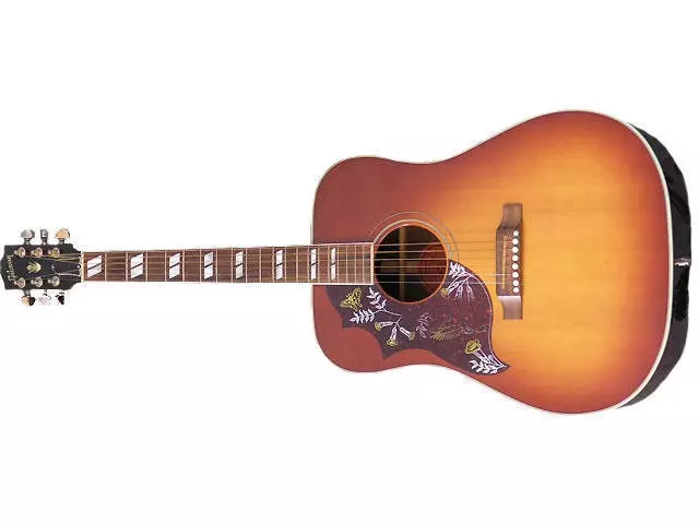 Hummingbird Acoustic Guitar - Cherry Sunburst - Left Hand