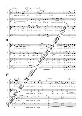 Pussy Willow, Cat-tails - Lightfoot/Nickel - SATB