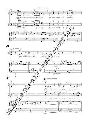 Pussy Willow, Cat-tails - Lightfoot/Nickel - SATB
