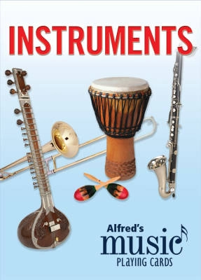 Alfred Publishing - Alfreds Music Playing Cards: Instruments (1 Pack) - Surmani - Card Deck