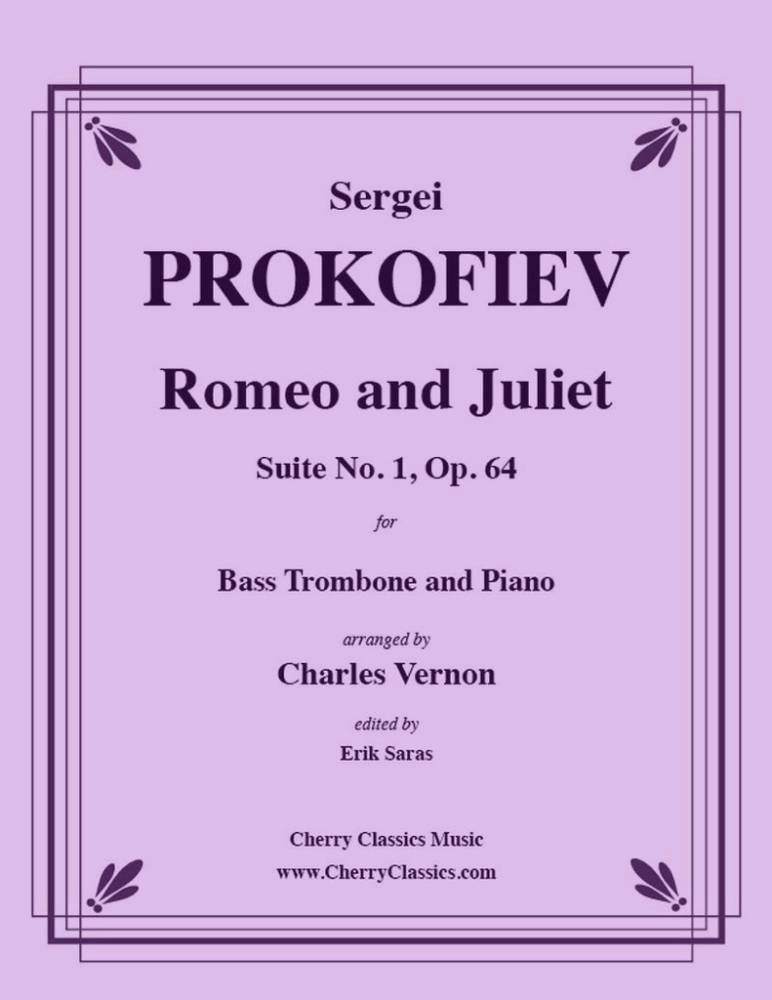 Romeo And Juliet: Suite No.1, Op.64 - Prokofiev/Vernon - Bass Trombone/Piano