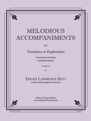 Cherry Classics - Melodious Accompaniments to Harmonize the Etudes of Joannes Rochut - Ritt - Trombone/Euphonium - Book
