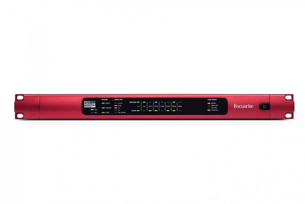 RedNet HD32R 32-Channel Pro Tools HD Dante Bridge