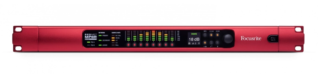 RedNet MP8R 8-Channel Remote Control Mic Preamp