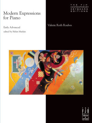 FJH Music Company - Modern Expressions for Piano (Collection) - Roubos - Advanced Piano - Book